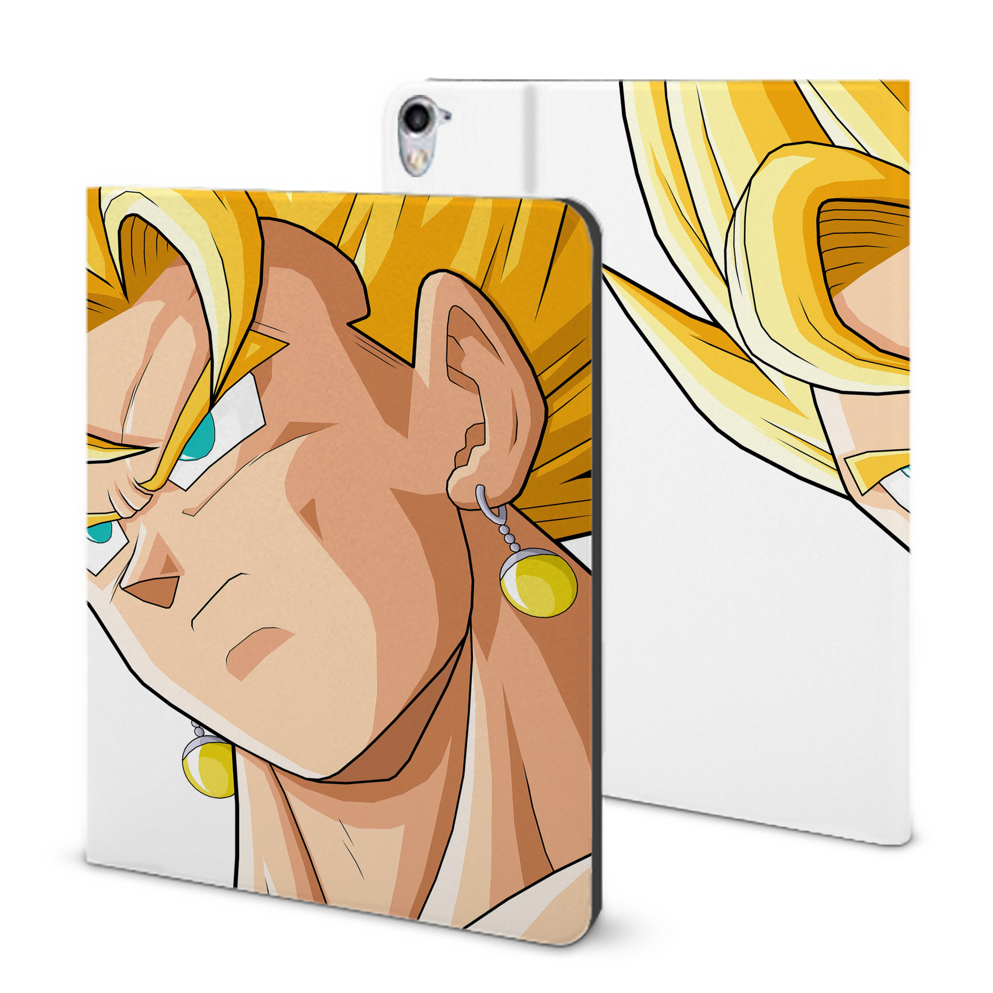 （画像用） ドラゴンボール DRAGON BALL IPad ケース ブック型 PUレザー TPU 耐衝撃 軽量 薄型 ペン収納なし 全面保護 IPad 各モデル対応